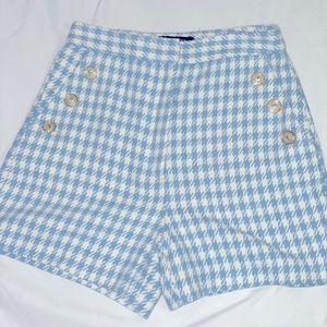 ZARA TWEED SHORTS